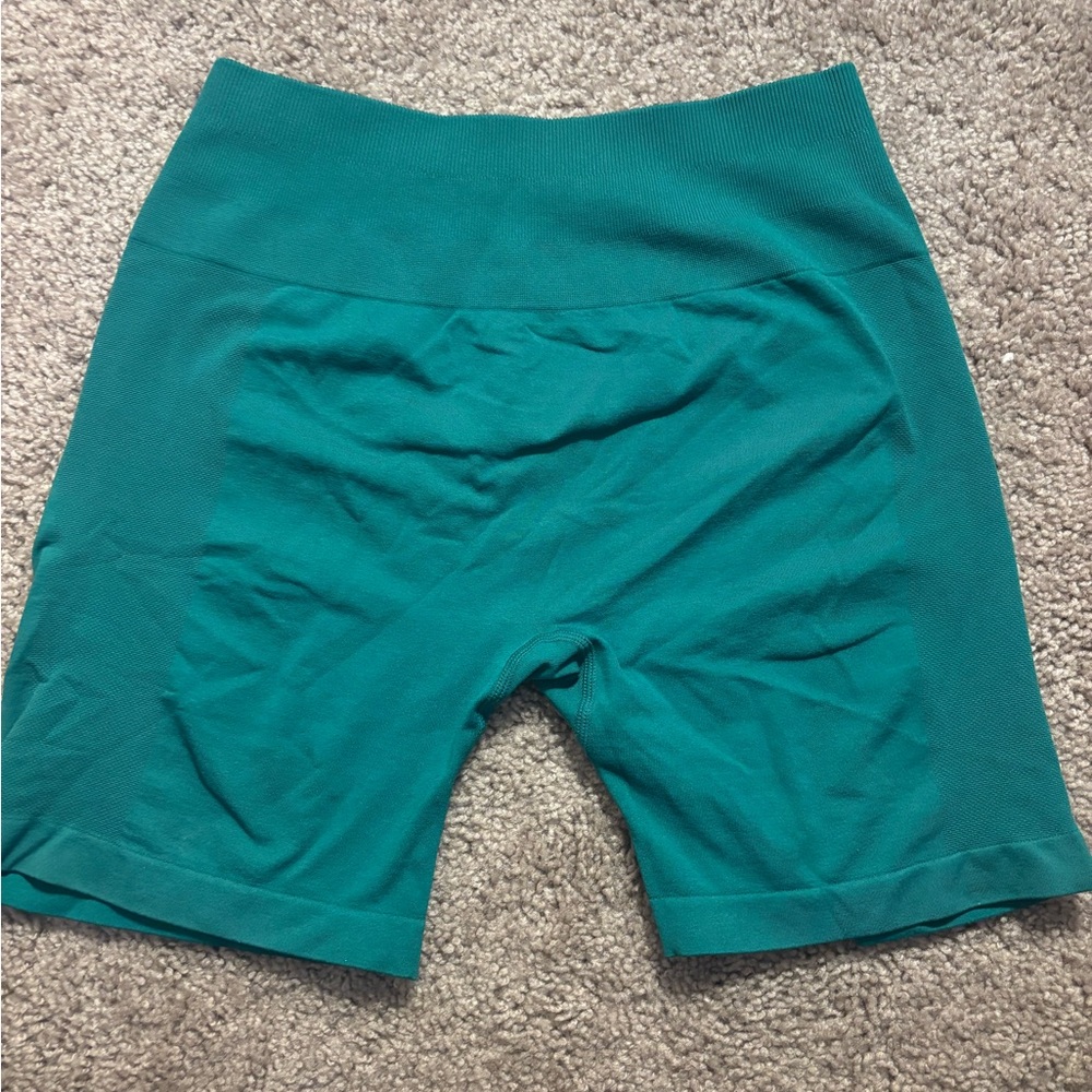 Teal Women's Bike Shorts